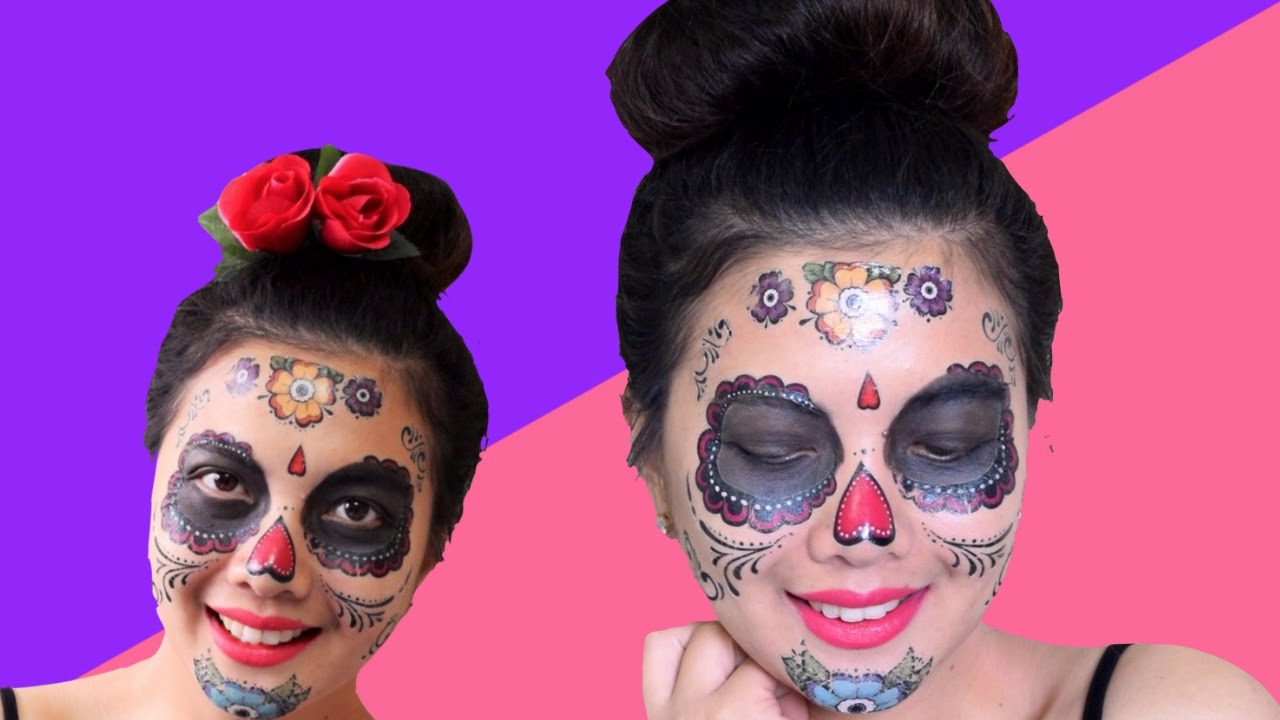 $1 DAY OF THE DEAD  COSTUME TATTOOS/Face Tattoos for Halloween