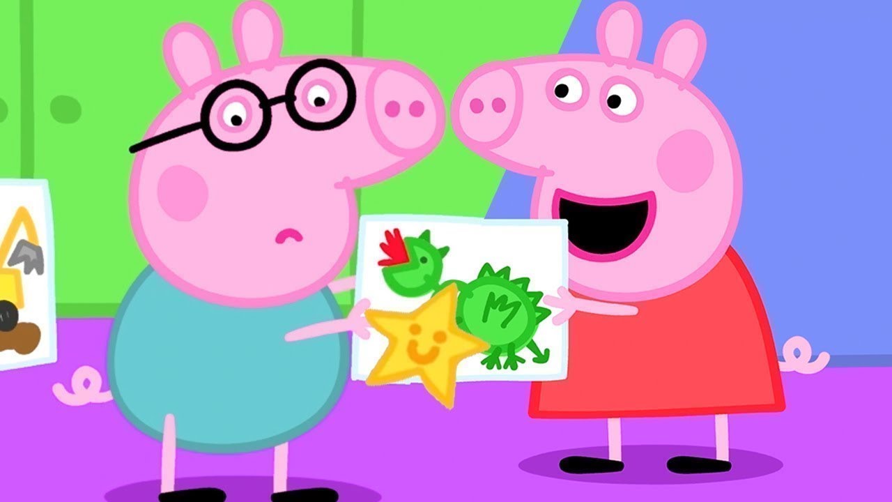 Peppa Pig English Episodes | Peppa Pig's Playgroup Star!
