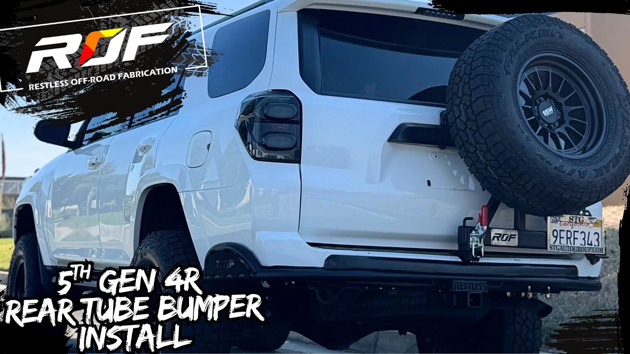 4Runner Rear Tube Bumper Installation