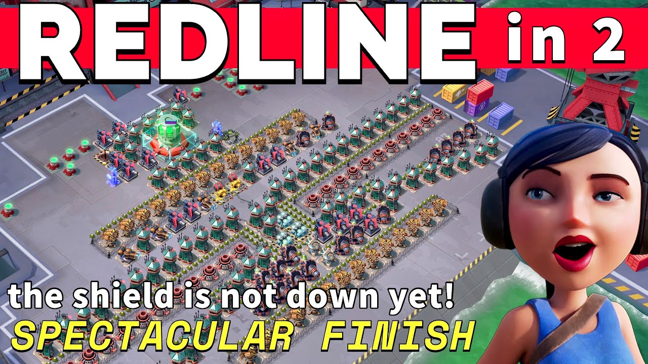 REDLINE in 2 GREAT attacks 😎 SPECTACULAR all ZOOKA finish - BOOM BEACH gameplay/operation strategy