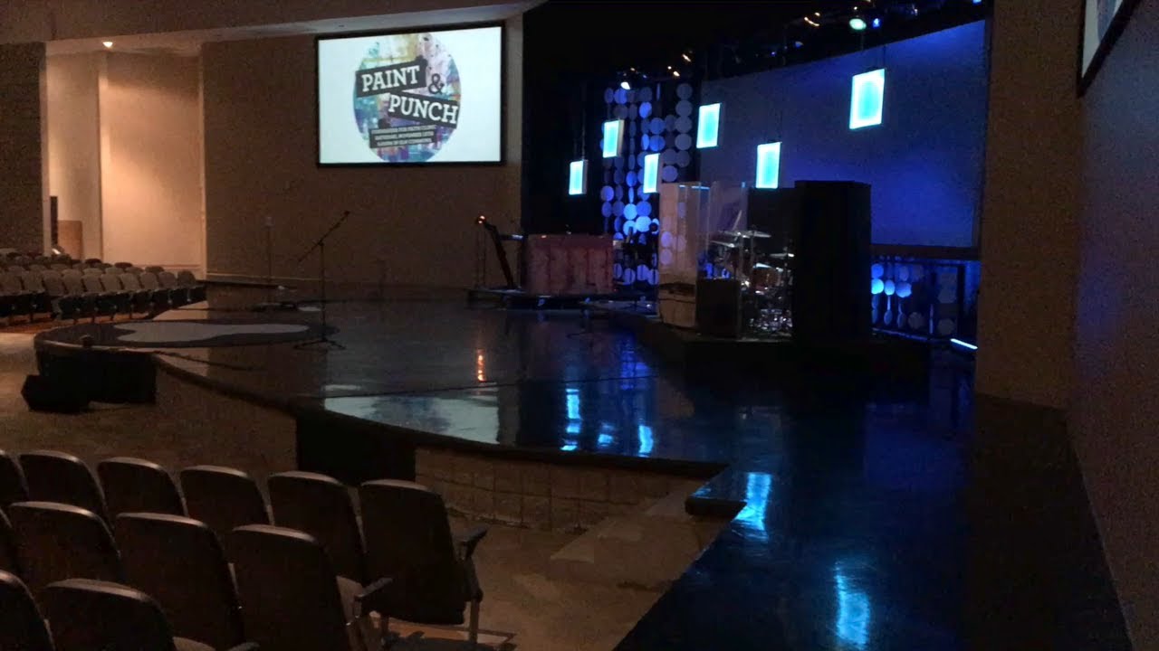 A tour of our church auditorium