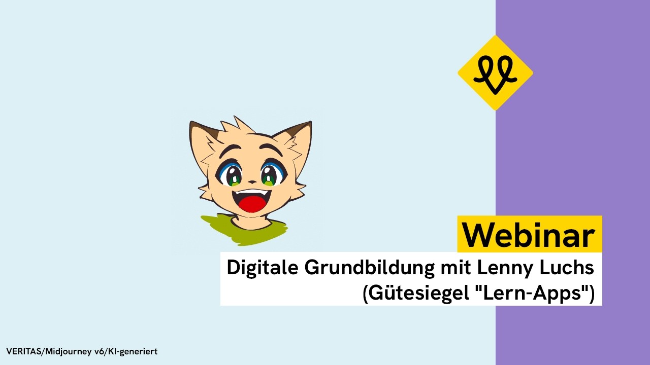 Webinar: Digitale Grundbildung mit Lenny Luchs (Gütesiegel 