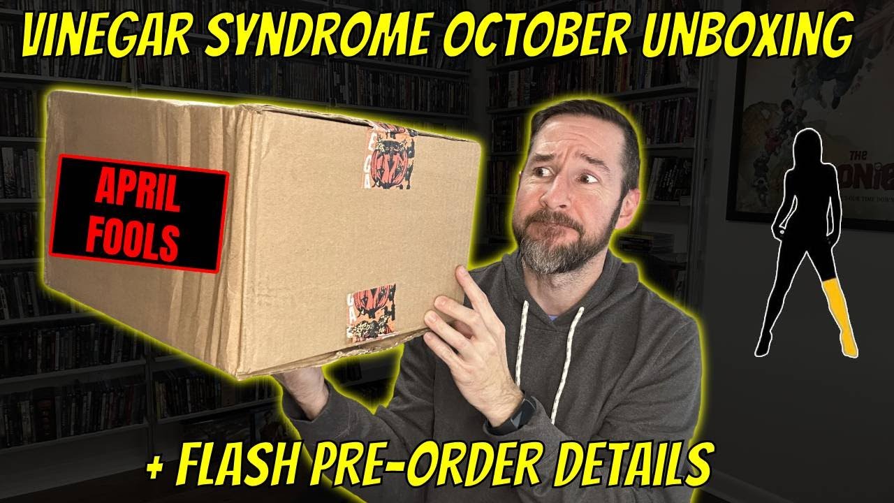 Vinegar Syndrome October 2025 Unboxing + Flash Pre-OrderDetails!
