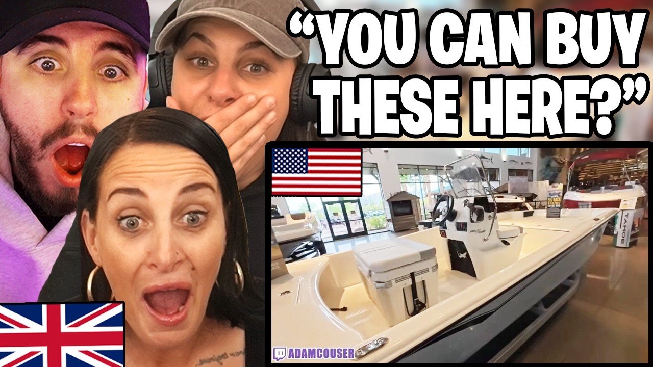 British Family Reacts to British Guy Visit Bass Pro Shop in America for the FIRST TIME...