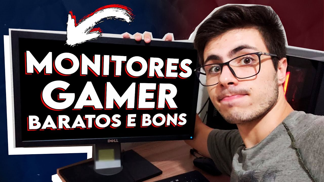 MONITORES GAMER BARATO E BOM PRA JOGOS E TRABALHO PARA 2021