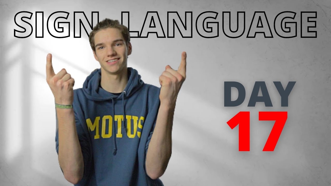 Learning Sign Language in 30 days // Monthly Skill #1