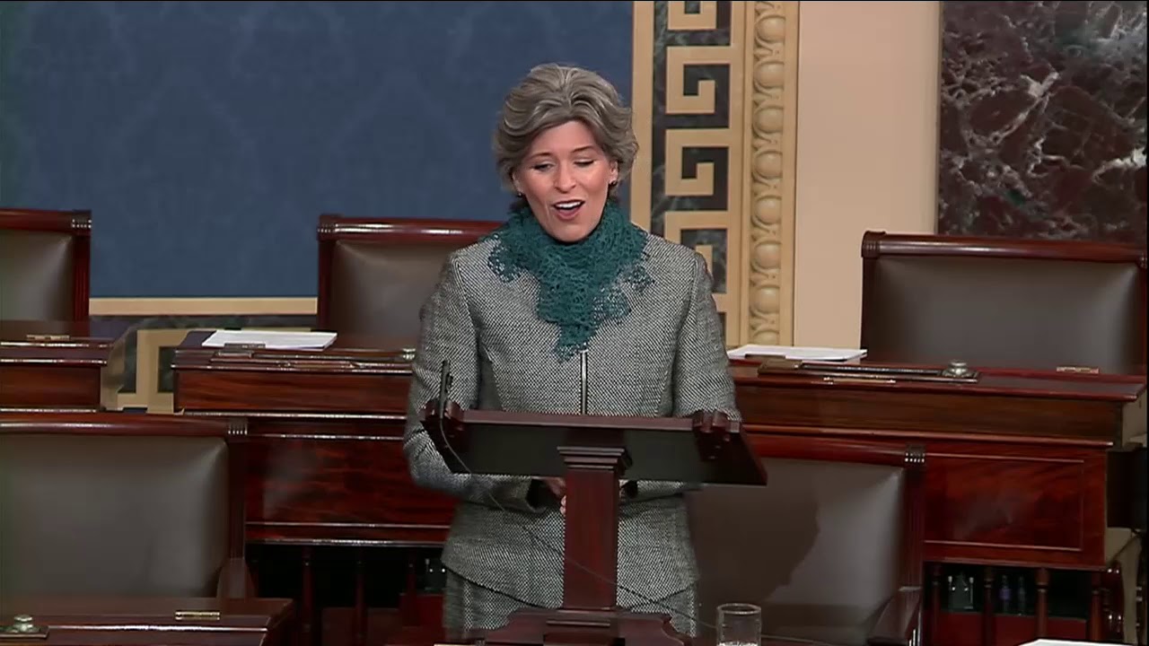 Senator Ernst Speaks on the Senate Floor on Sarah's Law