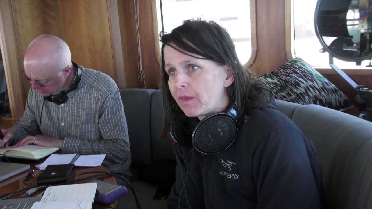 Chris Watson and Jana Winderen in the interview with Robert Dornhelm