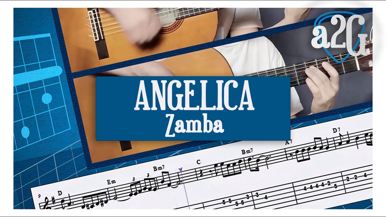 Angélica (zamba) ▶ A Dos Guitarras | Tutorial con Partitura y Tablatura