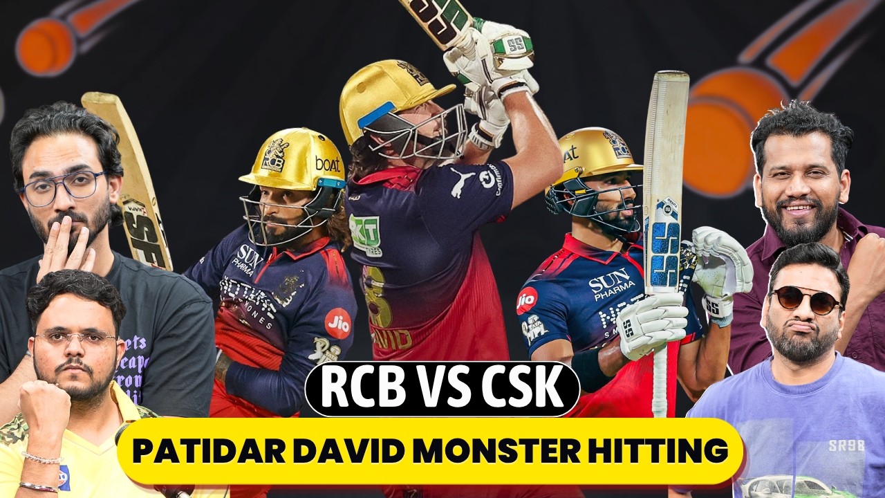 🔴DEATH OF CSK DEATH BOWLING, PATIDAR DAVID MONSTER HITTING