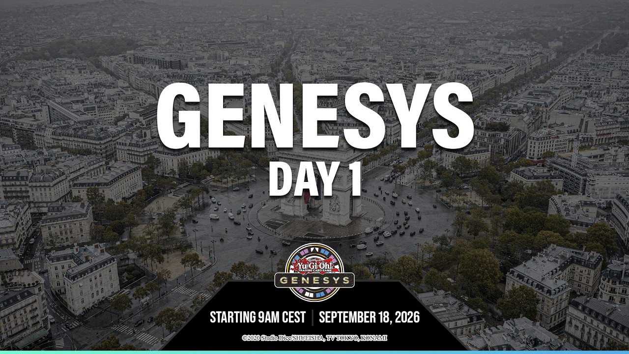 Genesys YCS Paris 2026 &ndash; Day 1