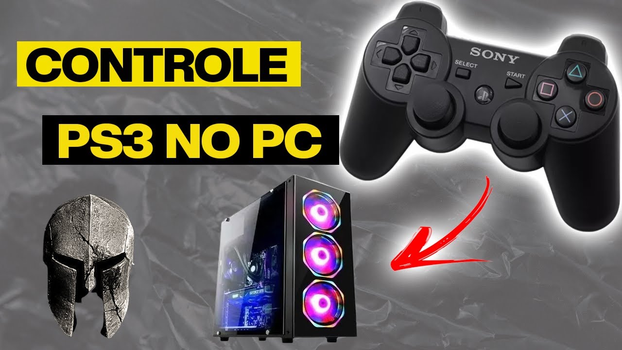 Controle de Playstation 3 no PC, PS3 de forma simples
