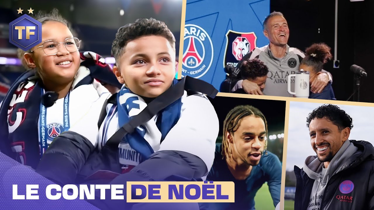 Le PSG EXAUCE un noël MAGIQUE pour ces enfants ! 💫🎄