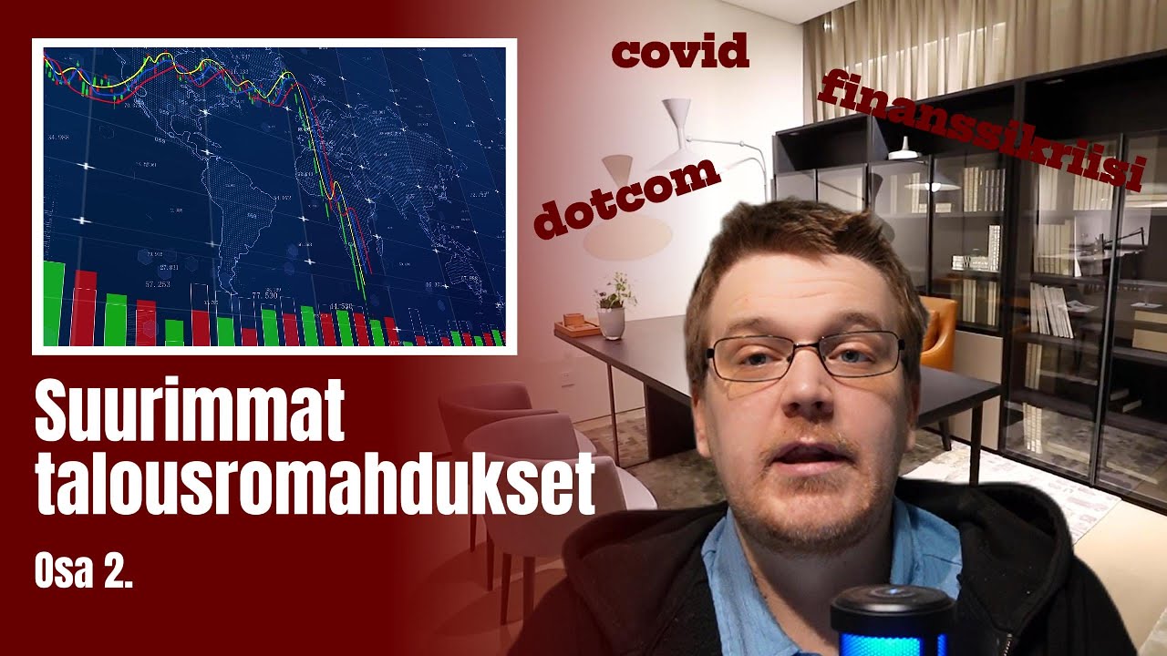 Historian suurimmat talousromahdukset. Osa 2 (internetkupla, korona ja finanssikriisi).