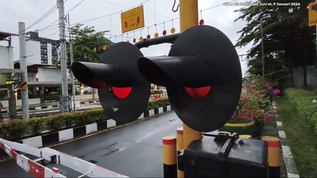 NUTUP 8 MENIT!!!!! | Hunting di jpl 3a 3b Yogyakarta #keretaapi #yogyakarta #rel #viral #kereta 