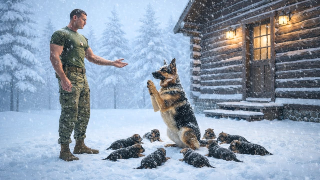 « Est-Ce Qu’Ils Respirent Encore ? » Demande Un Navy SEAL Face Aux Chiots Engloutis Par La Neige