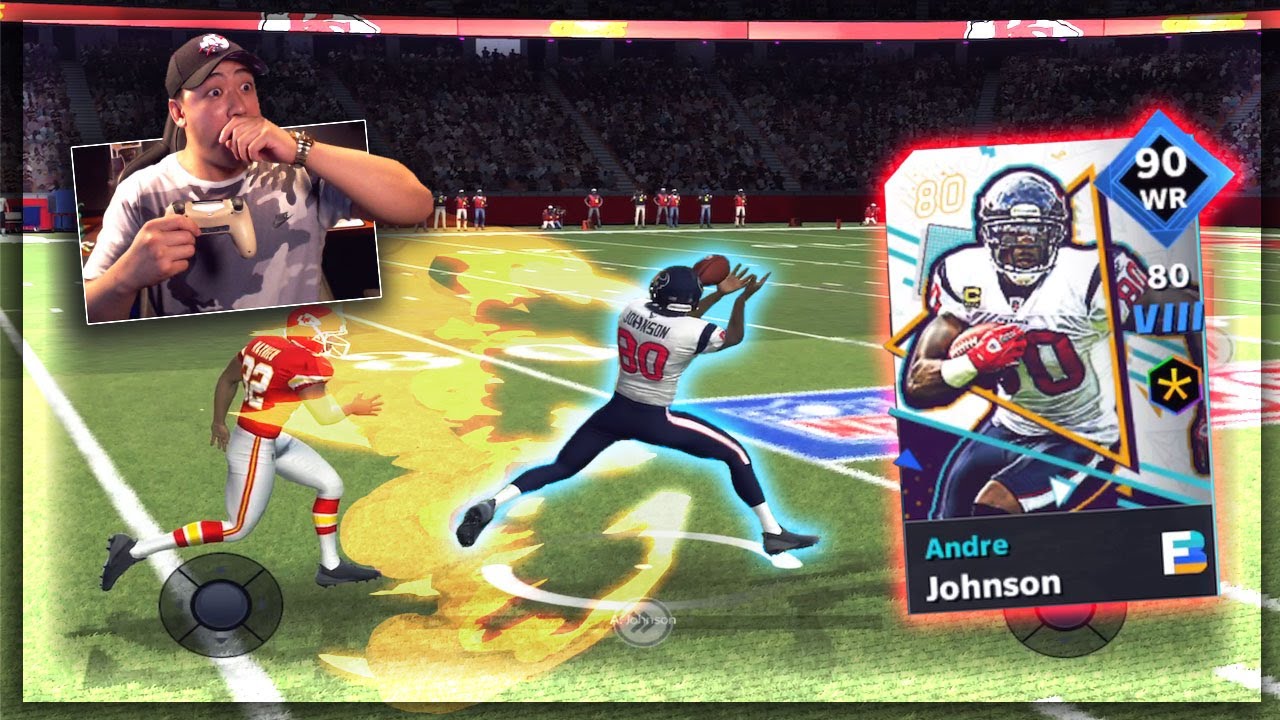 FULL FLASHBACK MASTERS GAMEPLAY!! MADDEN MOBILE 21 GRANDMASTER ANDRE JOHNSON GAMEPLAY!!