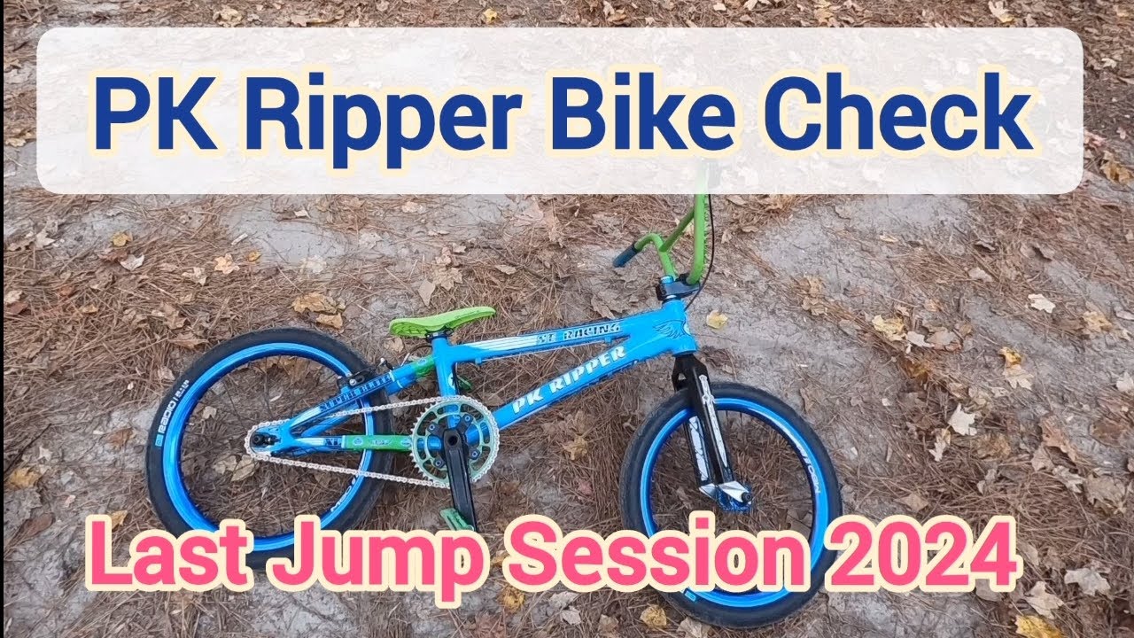 SE Bikes PK Ripper Super Elite Race BMX Bike Check. Last Dirt Jumps of.2024  #pov #fail #2024