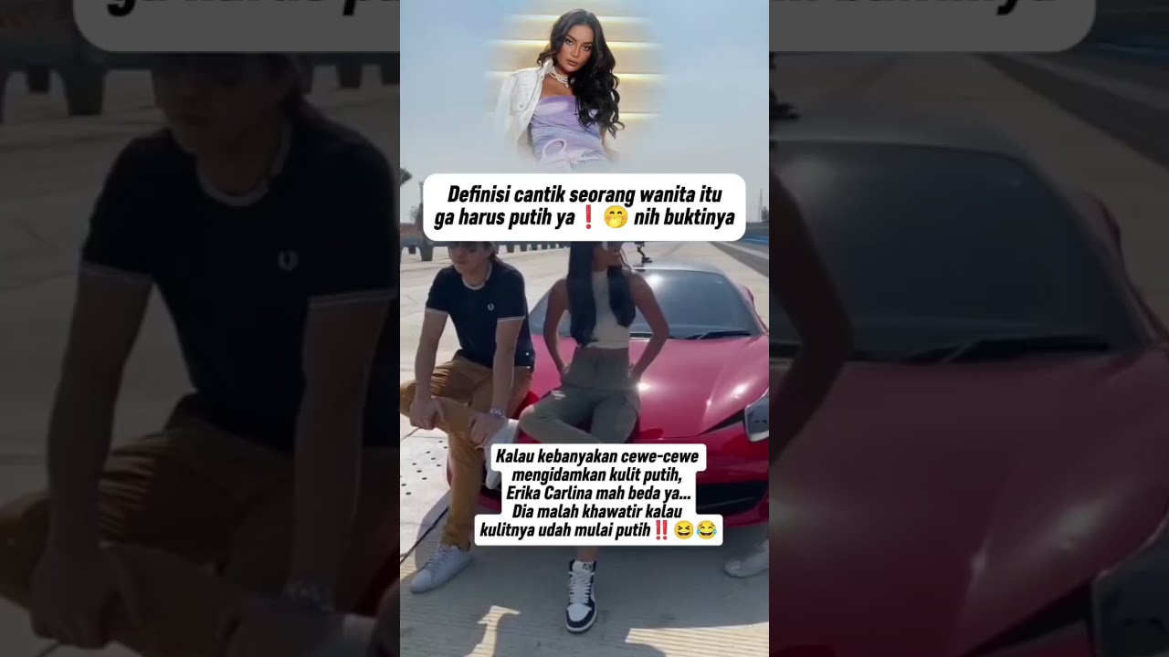 ERIKA CARLINA CANTIK GA HARUS PUTIH #shorts #shortvideo #erikacarlina #trending #viral #fyp