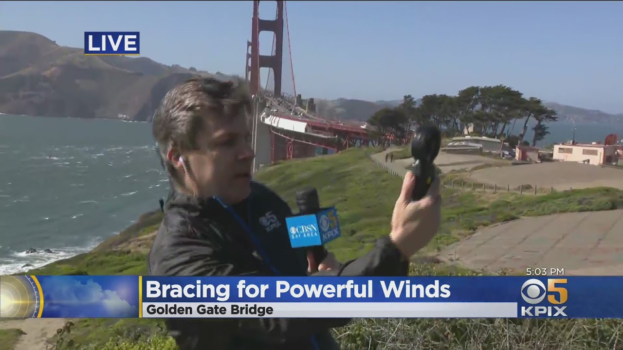 Powerful Winds Whipping Through the Bay Area