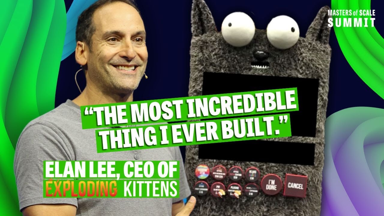 История волшебного торгового автомата Элана Ли (генеральный директор Exploding Kittens) | Саммит ...