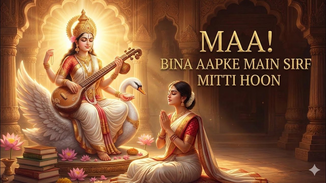 मेरी ज़िंदगी बदल गई इस भजन के बाद 😭 जिसने भी सुना, रो पड़ा 😭 | Maa Saraswati Song शक्तिशाली भजन