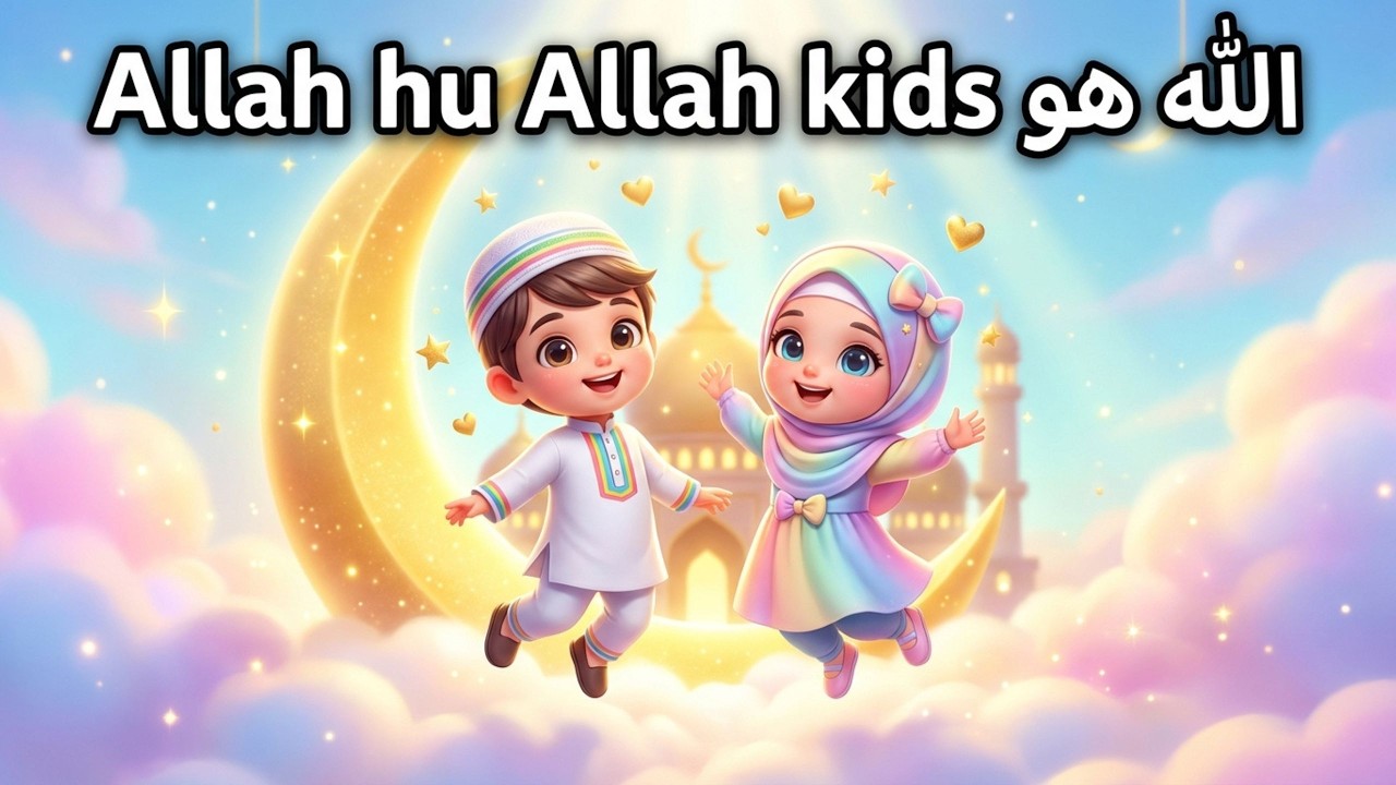 Mera Rab Sab Se Pyara 🌙 | Urdu Arabic Kids Nasheed 2026 | Islamic Song for Children | Safa Nasheed
