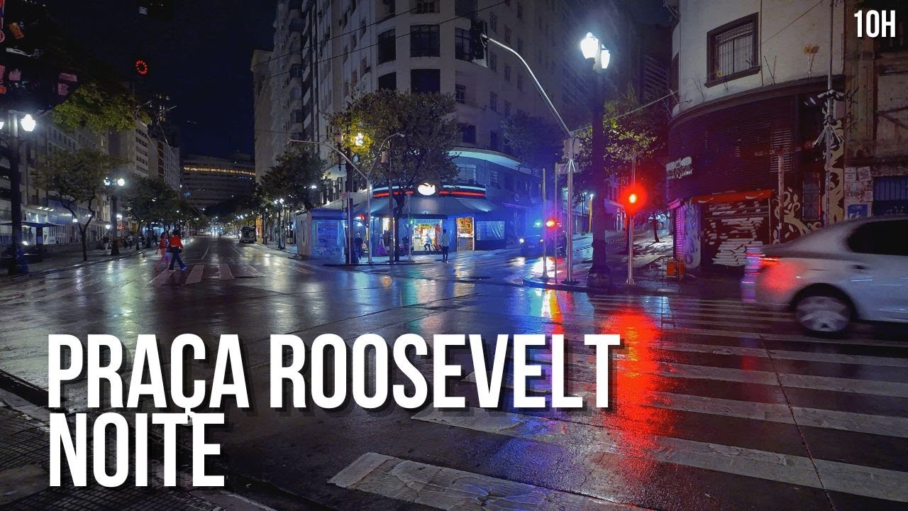 PRAÇA ROOSEVELT UMA PRAÇA DE VIBE NOTURNA
