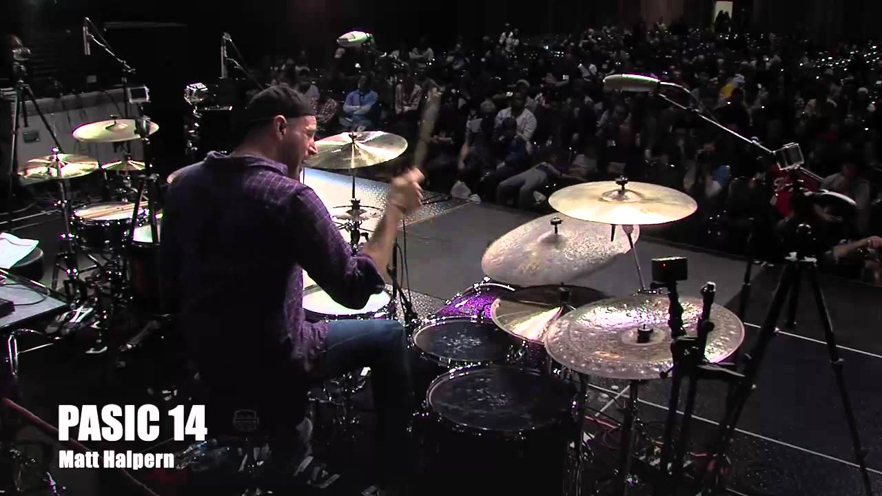 PASIC14 Matt Halpern Drumset Clinic