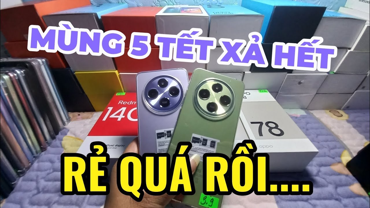 MÙNG 5 TẾT GIẢM MẠNH, BAO GIÁ TỐT NHẤT THỊ TRƯỜNG LUÔN 👍