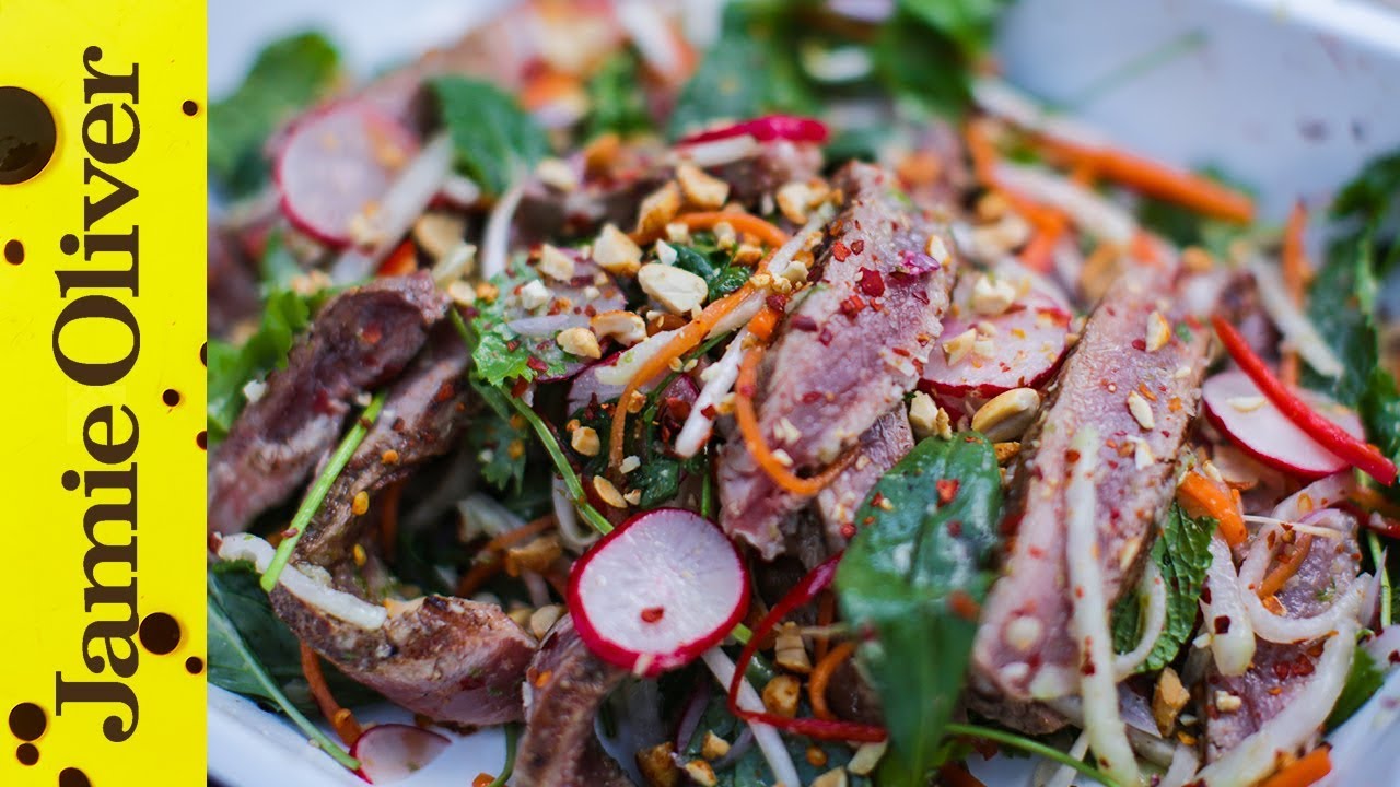 Chilli Beef Salad | Food Busker