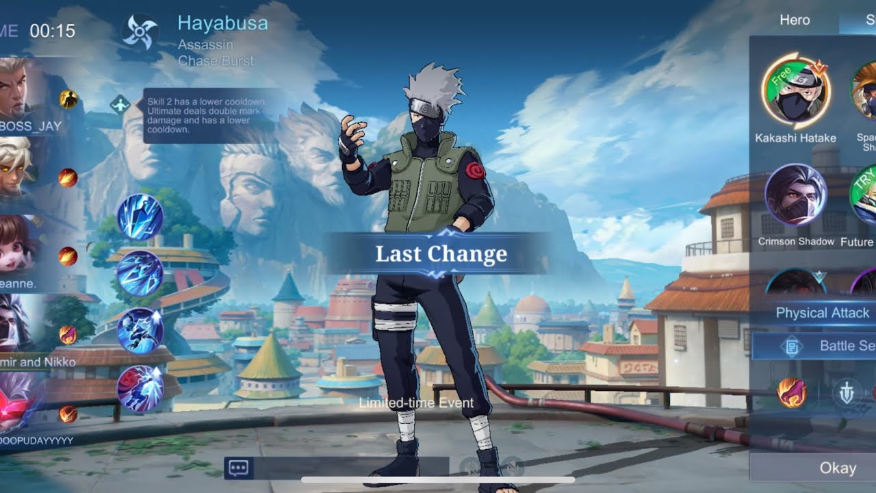 KAKASHI FOUGHT WITH GAARA AGAINST NATALIA | MOBILE LEGENDS | MLBB | ML | VICTORY | 2025