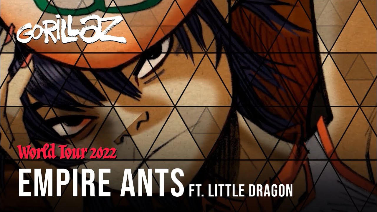 Gorillaz - Empire Ants ft. Little Dragon (World Tour 2022 Visual)