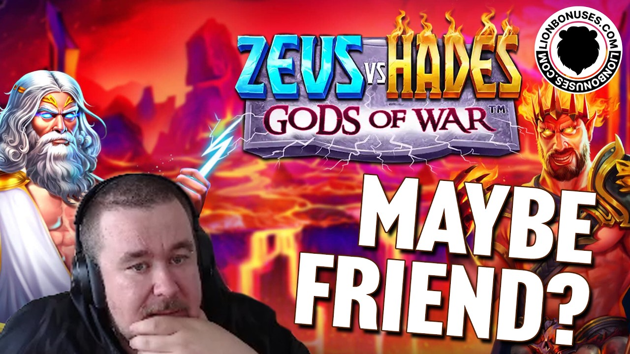 Zeus Vs Hades - Gods Of War ★ Maybe Friend? ★ Vihislots Stream
