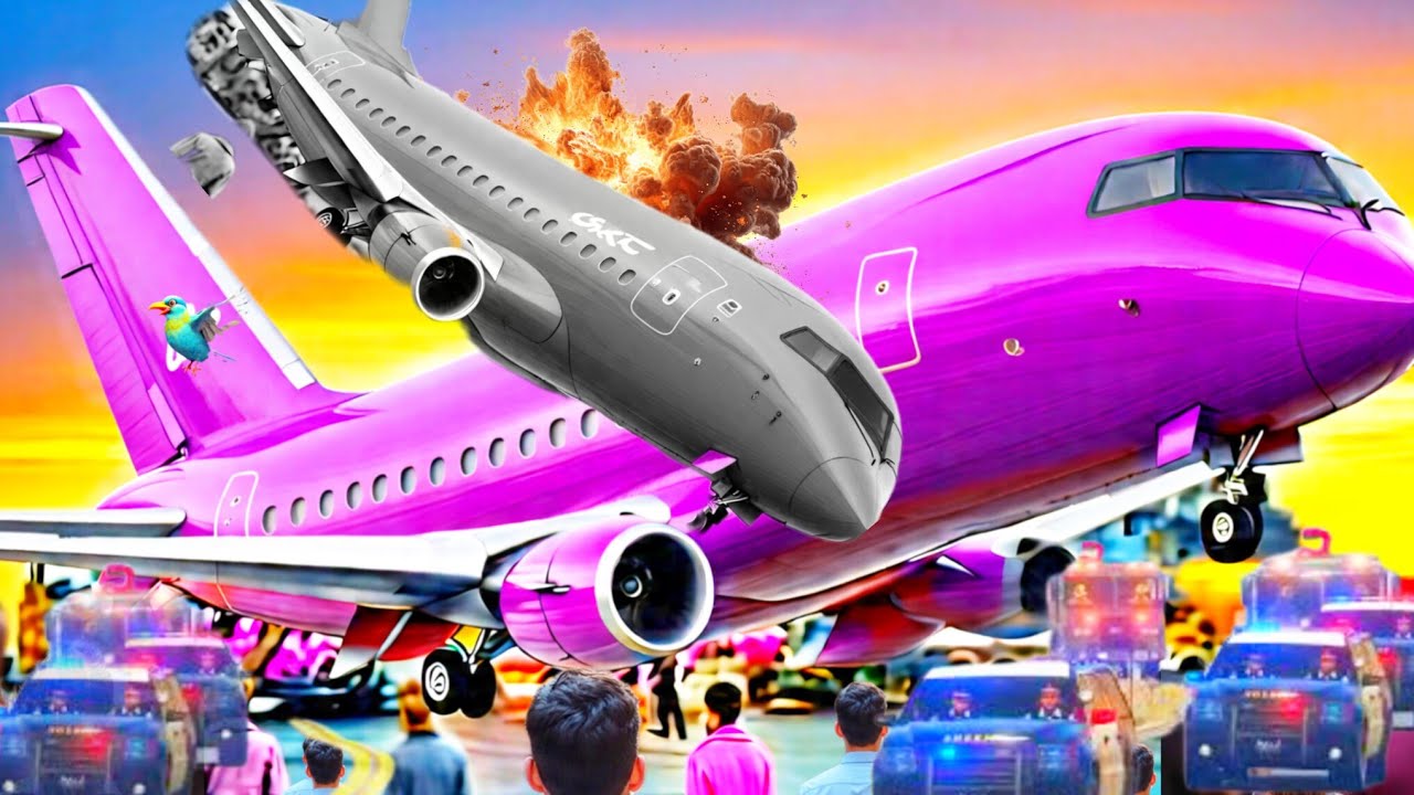 Ahmedabad Plane Crash: Air India Flight Carrying 242 Passengers Crashes Near Airport -Gta 5