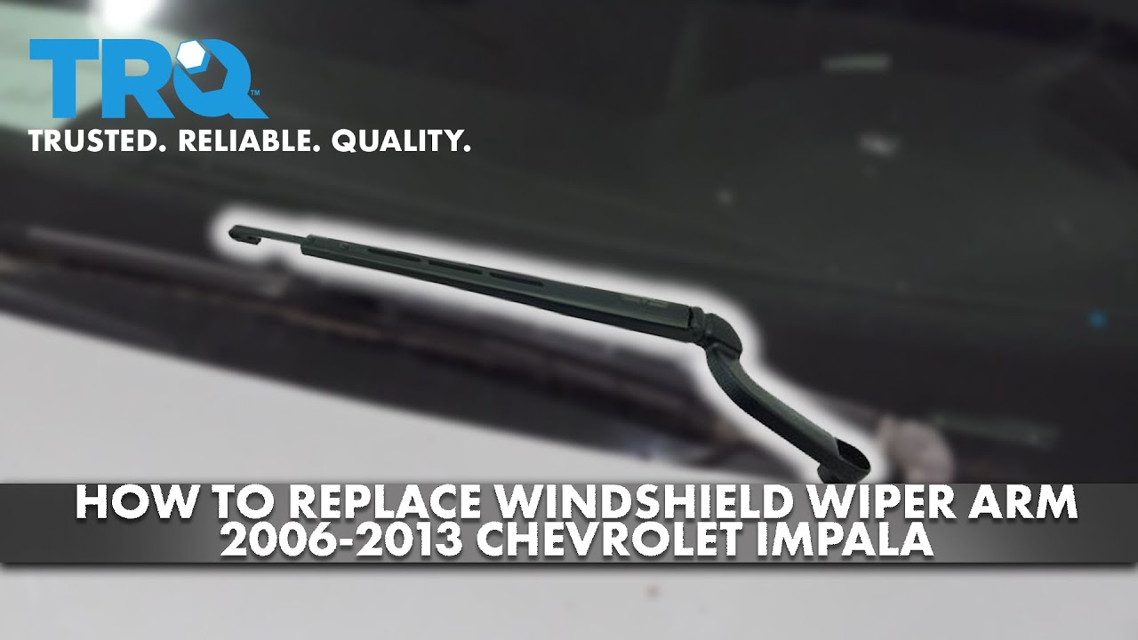 How to Replace Windshield Wiper Arm 2006-2013 Chevrolet Impala