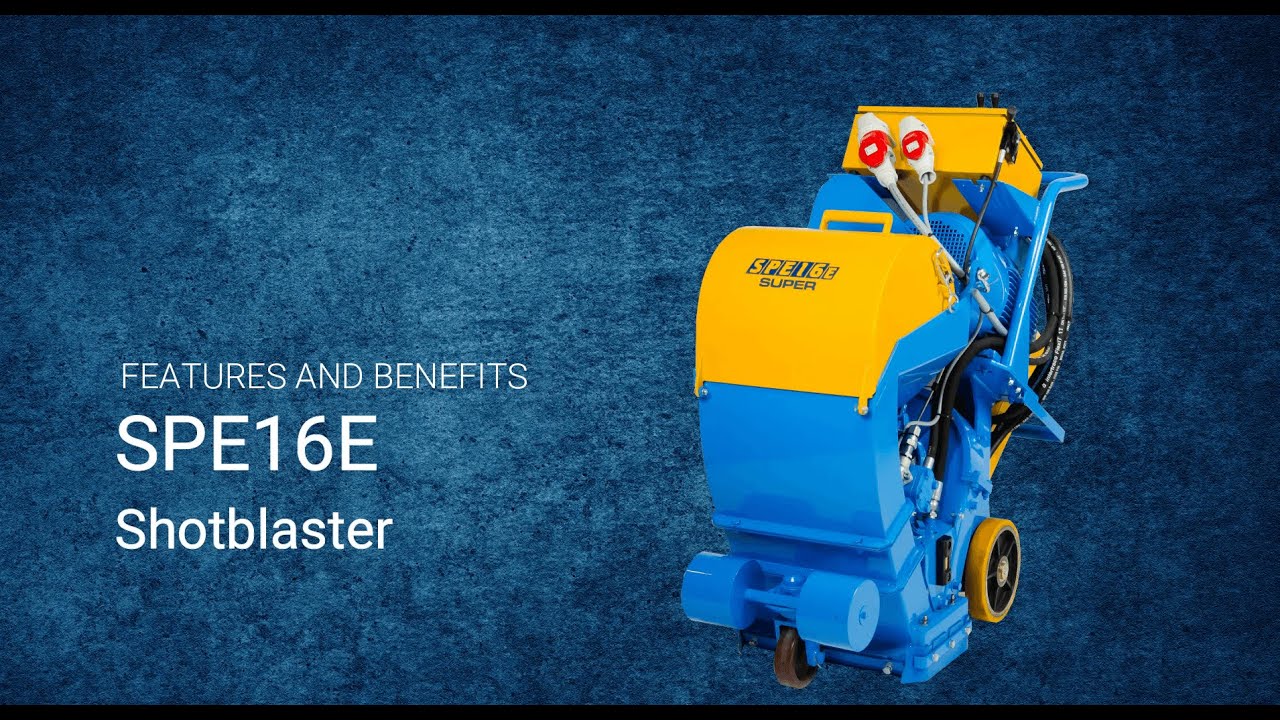 Bartell Global - the SPE16 Shotblaster rocks the jobsite!
