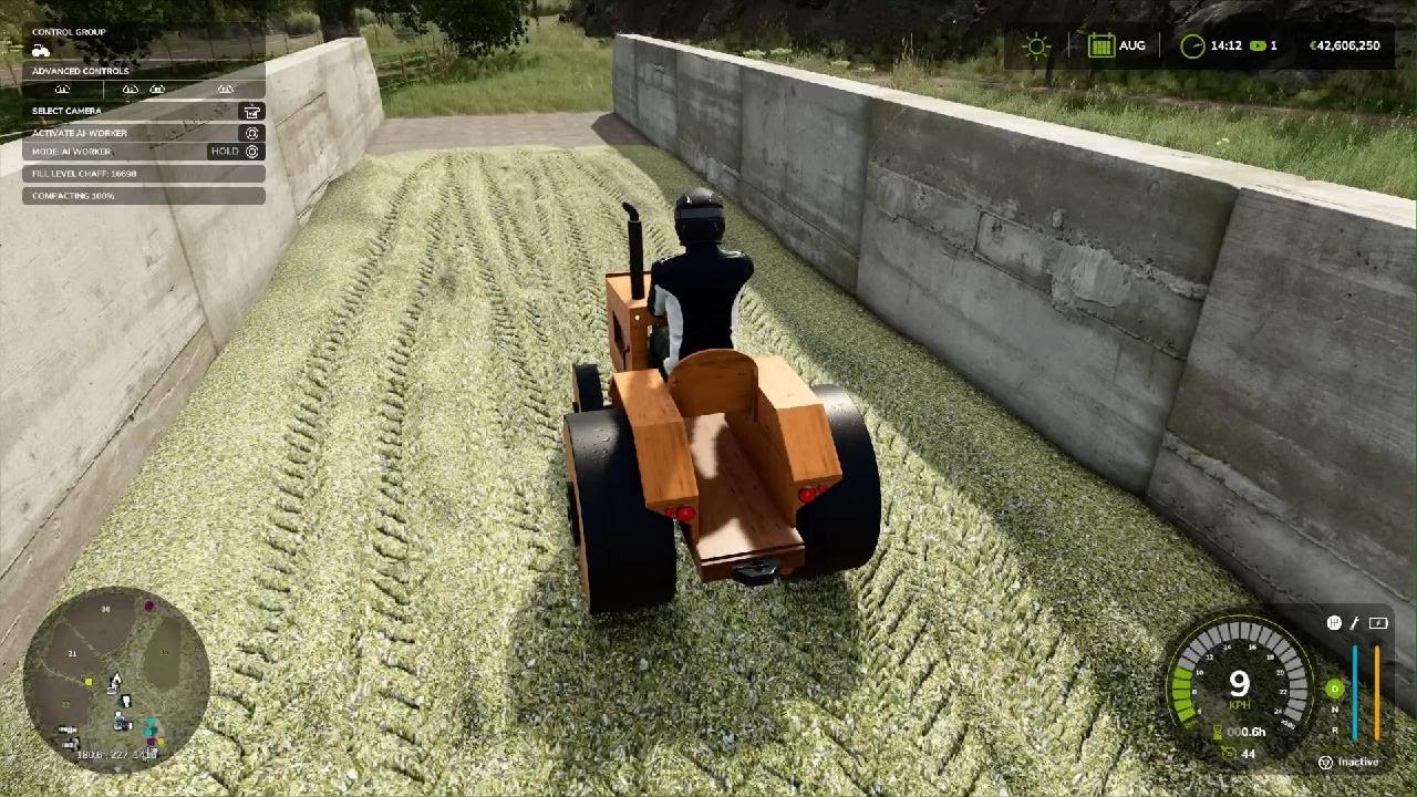 FS25 Wooden Tractor Gameplay