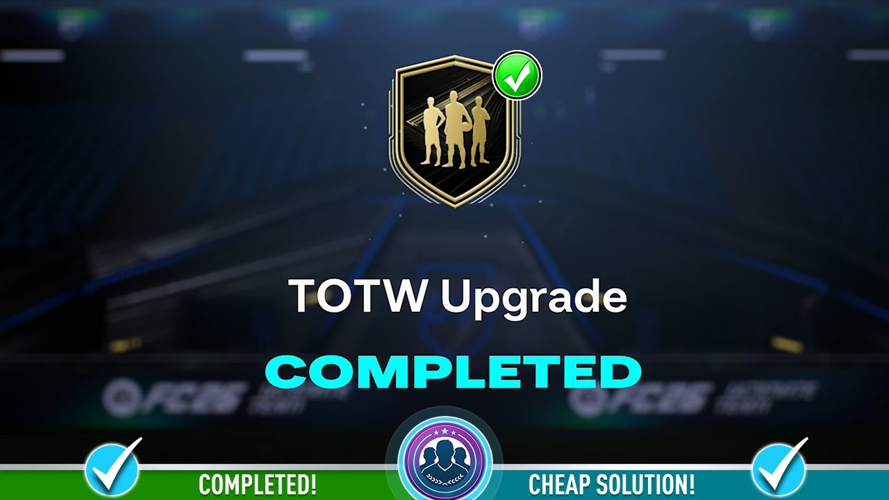 Открыт пакет обновления TOTW SBC &mdash; недорогое решение и советы &mdash; FC 26