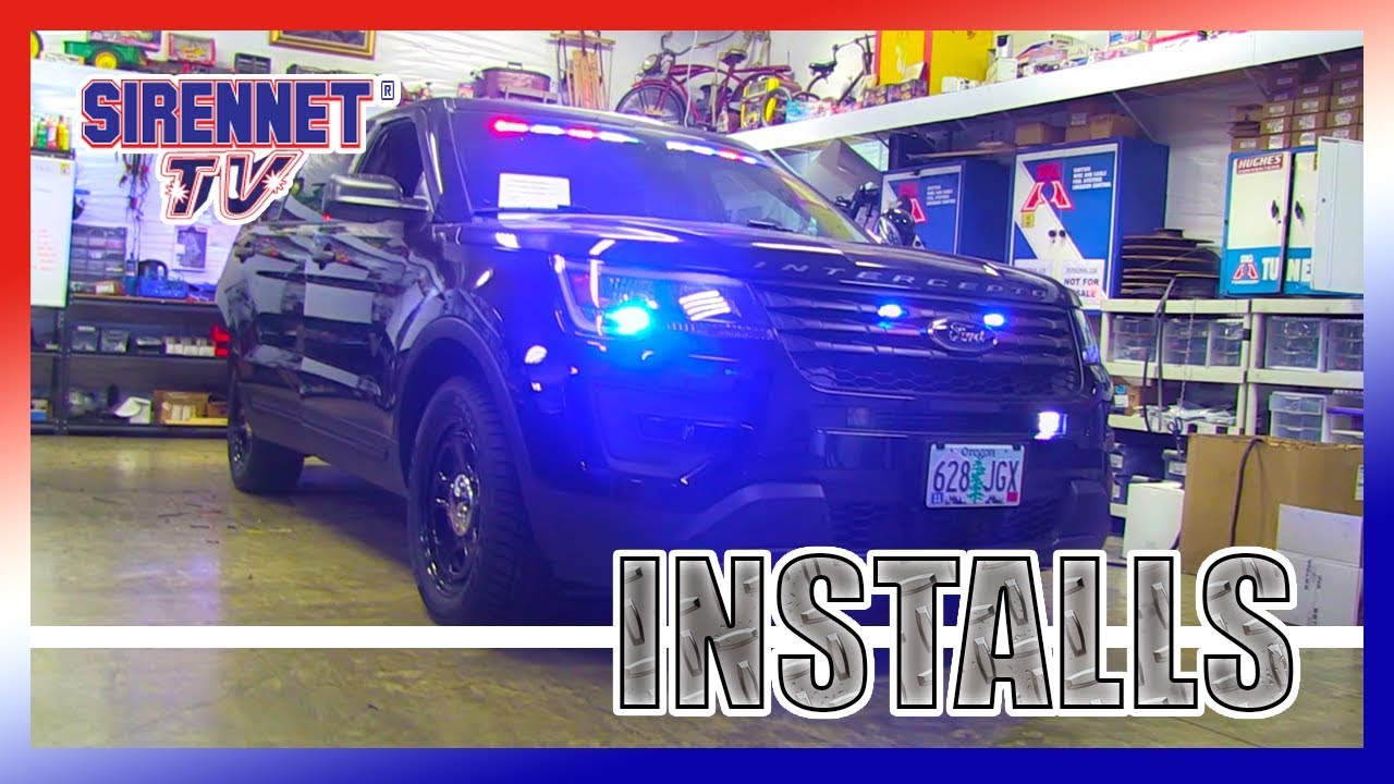 2018 Traffic Enforcement Ford Utility Install