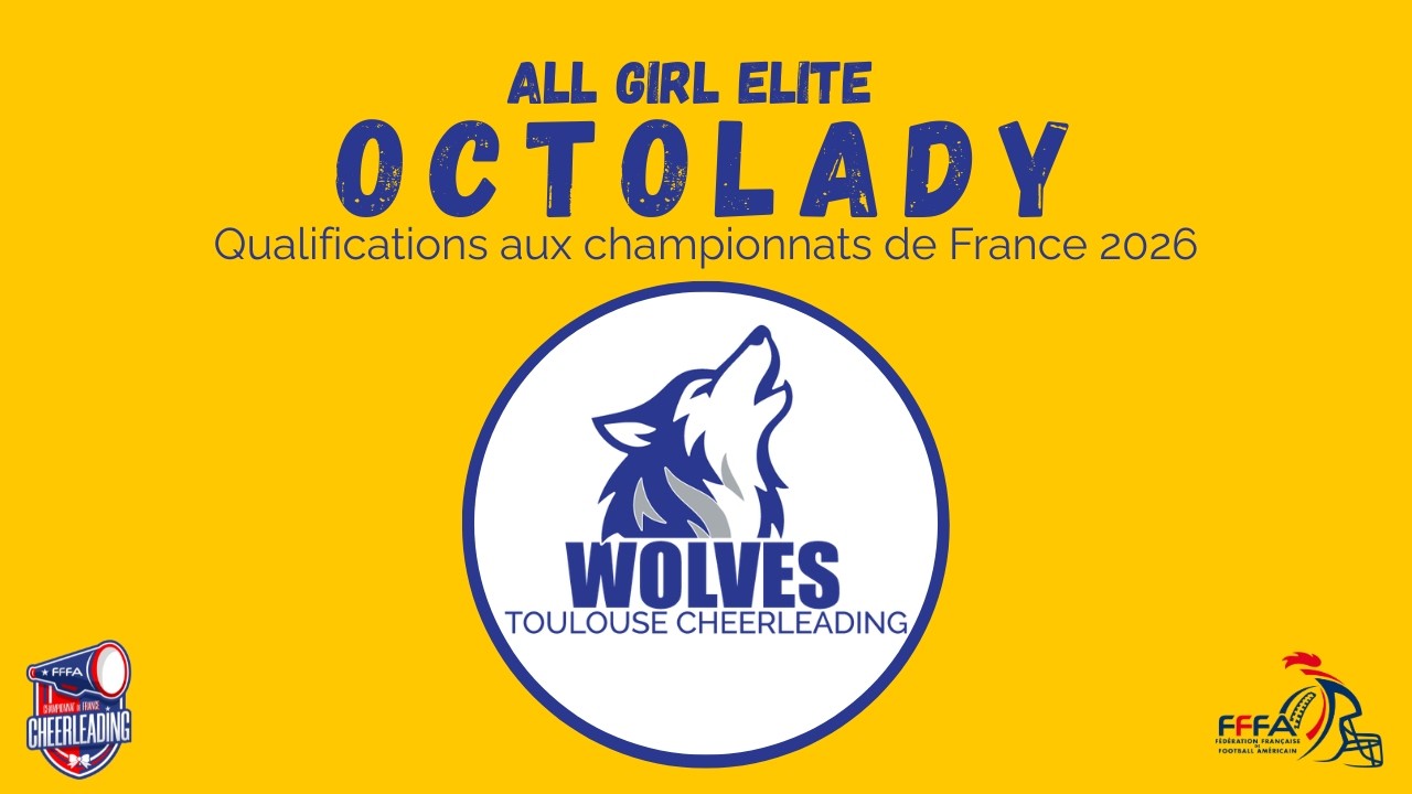 Wolves Toulouse Cheerleading Octolady  - Qualifications championnat de France 2026