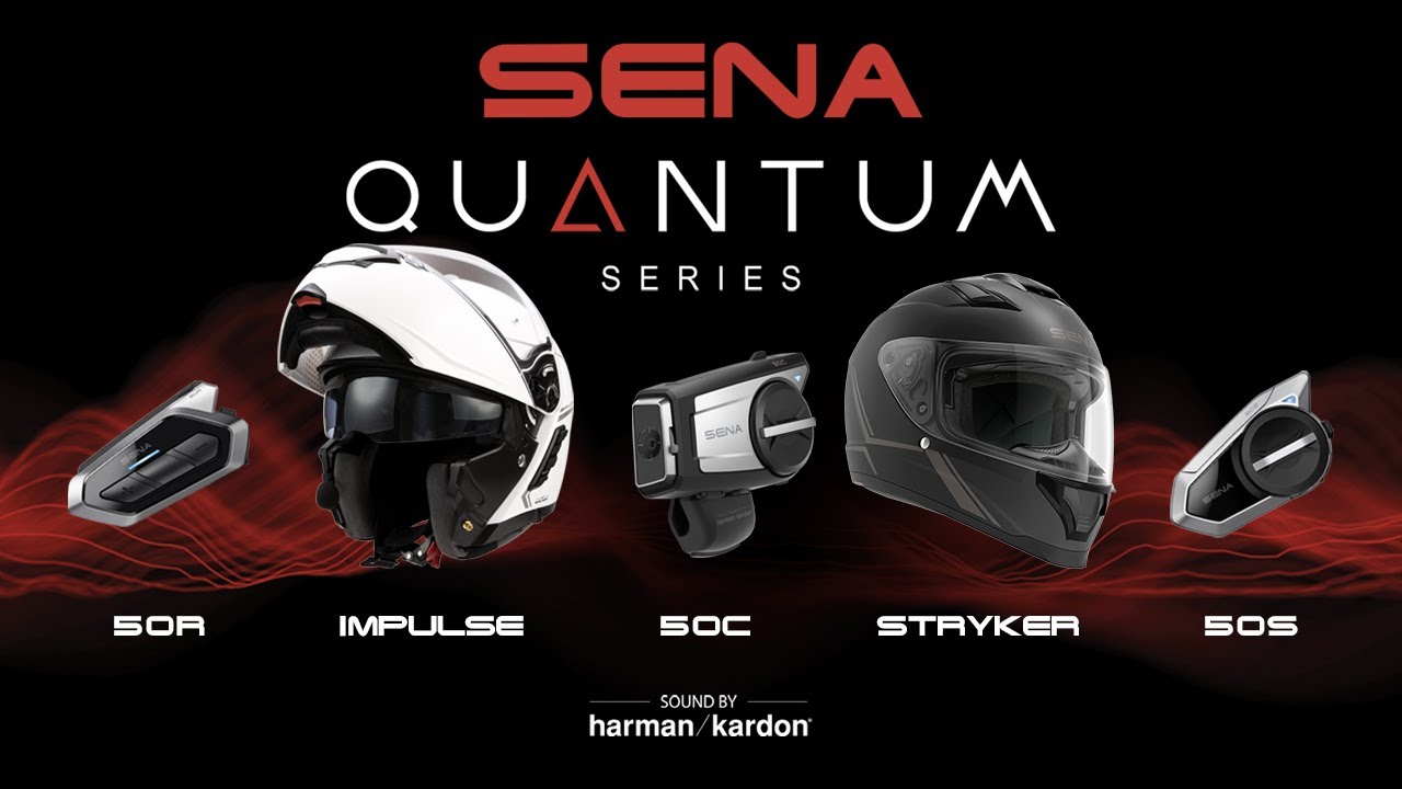 La série SENA Quantum avec SOUND BY Harman Kardon