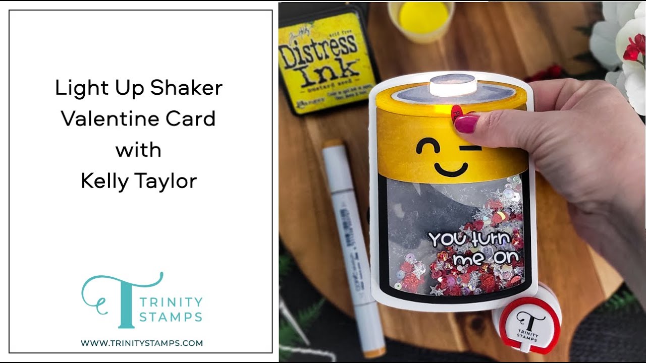 Light Shaker Valentine with Kelly Taylor