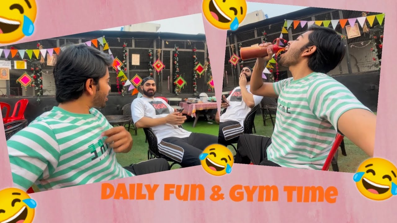 Daily Routine: Gym mein Fun aur Adrak wali Chai! ☕😂