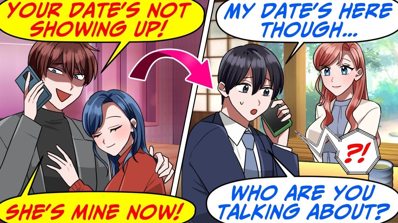 My Coworker Told Me on the Day of My Arranged Date Saying He Stole My Date! But...[RomCom Manga Dub]