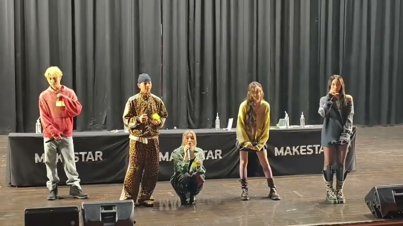 170326 #AllDayProject Fansign in JakartaQ&A session#Annie # Tarzzan #Bailey #Woochan  #올데이프로젝트