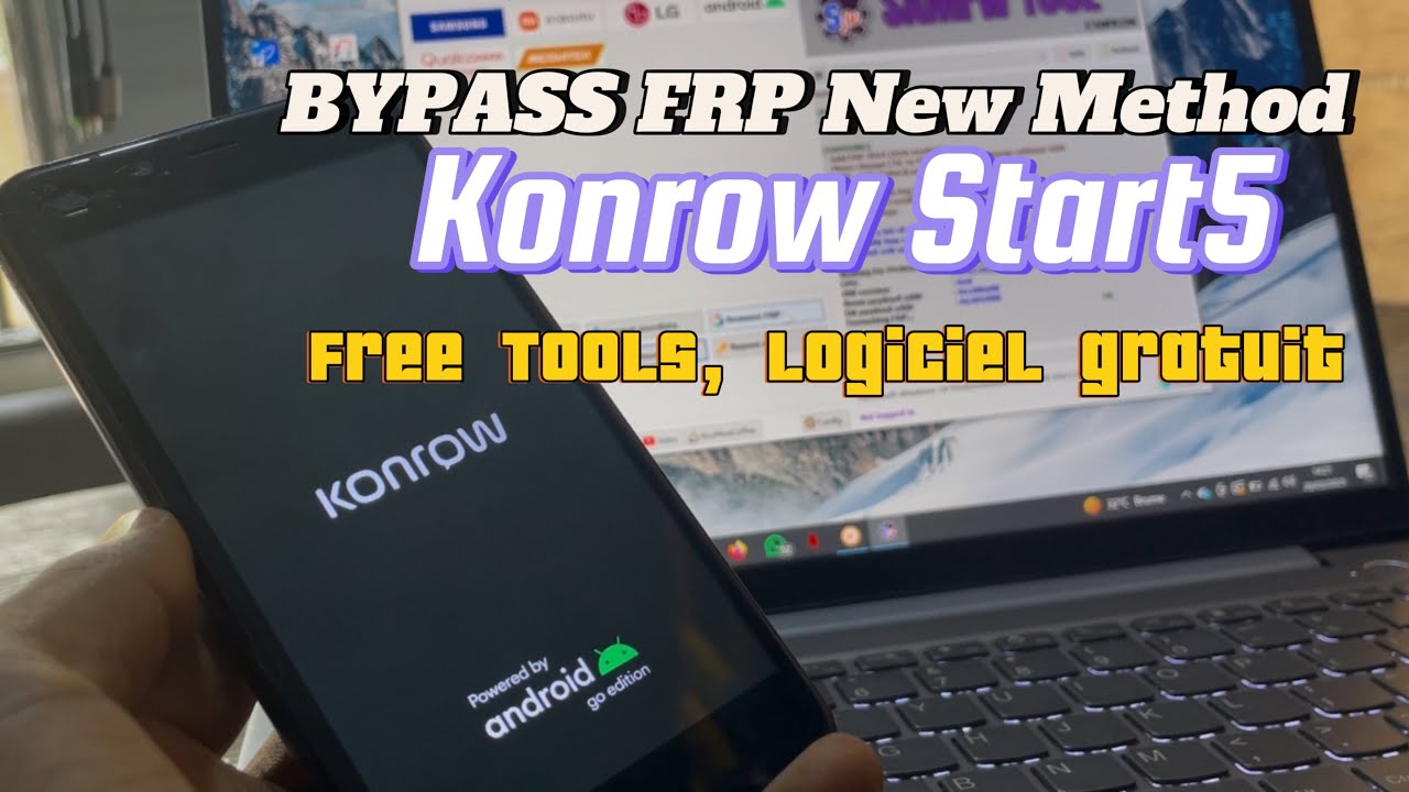FRP Konrow start5, débloquer Google Konrow #frpbypass