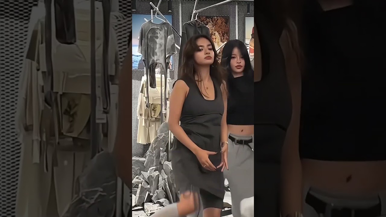 Anushka sen dance VS Korean Girl dance #shorts #anushkasen