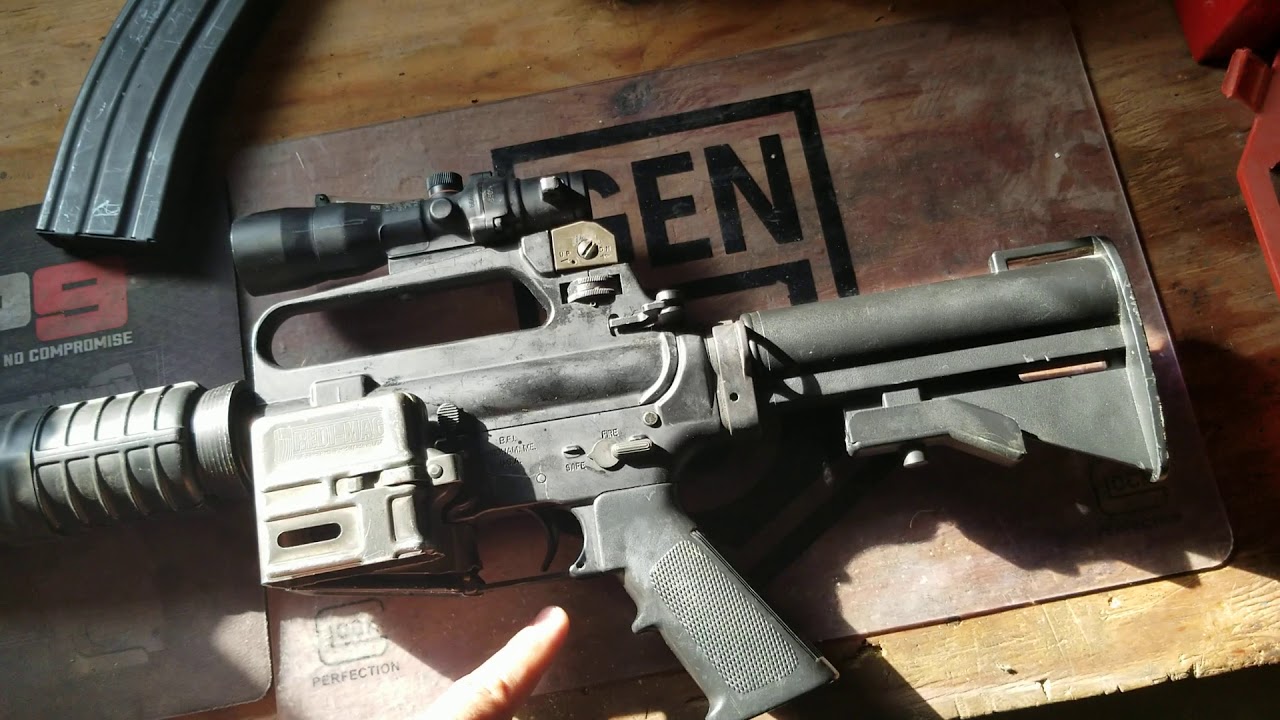 Retro Bushmaster AR15 overview