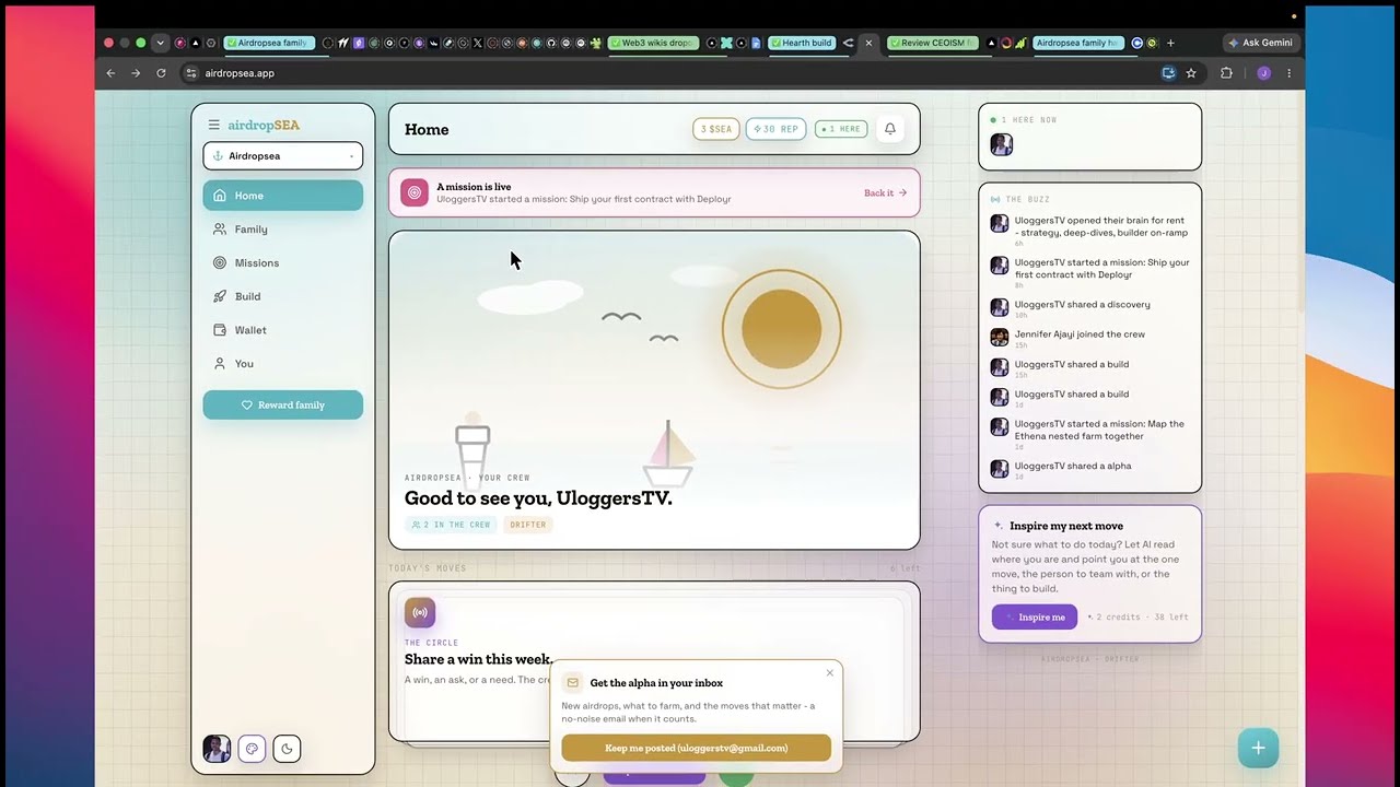 Airdropsea - Never Ever Miss An Airdrop Again